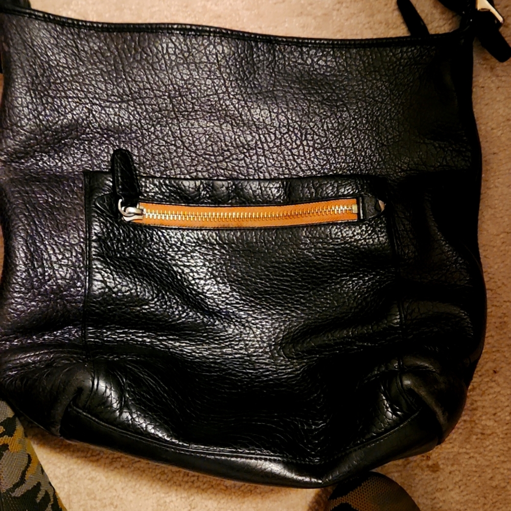 Coach Black Leather Bag